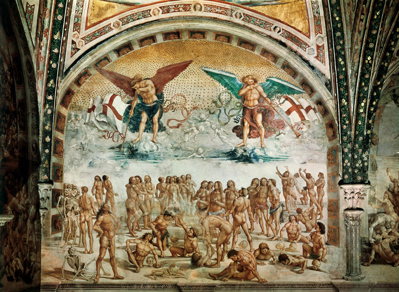 Resurrection of the Flesh a Luca Signorelli