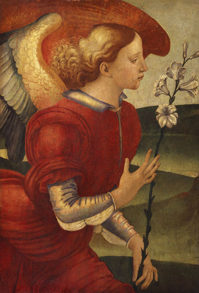 The Archangel Gabriel a Luca Signorelli