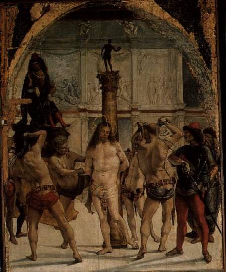 Flagellation of Christ a Luca Signorelli