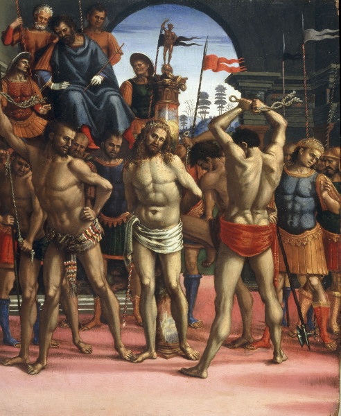 Flagellat.of Christ a Luca Signorelli