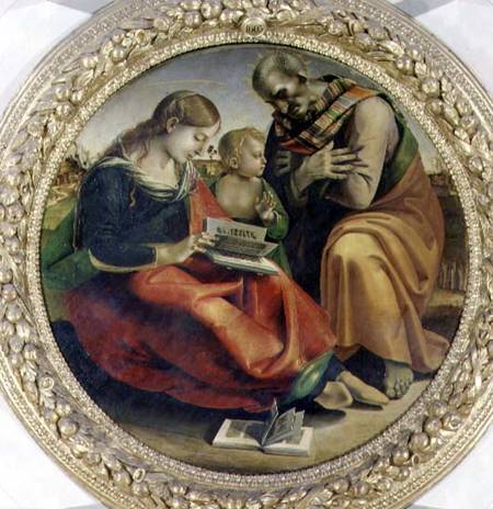 The Holy Family a Luca Signorelli