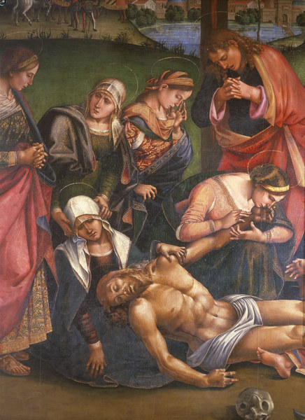 Signorelli, Deposition from the Cross a Luca Signorelli