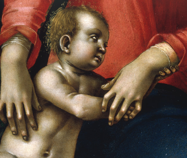 Mary with Child, sect. a Luca Signorelli