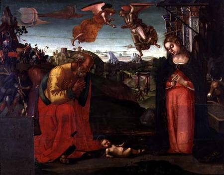 Nativity a Luca Signorelli