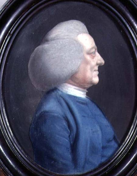 Portrait of a man wearing a Blue Coat a Lucas Bateman