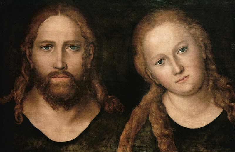 Christus und Maria Magdalena a Lucas Cranach il Vecchio