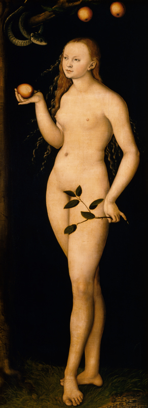 Eve a Lucas Cranach il Vecchio