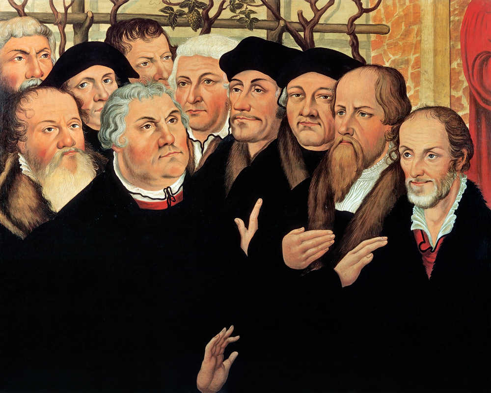 Martin Lutero a Lucas Cranach il Vecchio