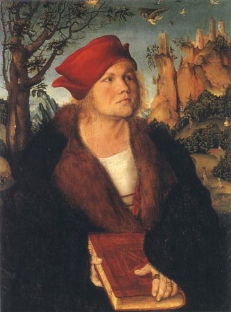 Dr. Johannes Cuspinian a Lucas Cranach il Vecchio