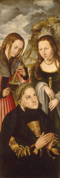 Frederick III , Portrait a Lucas Cranach il Vecchio