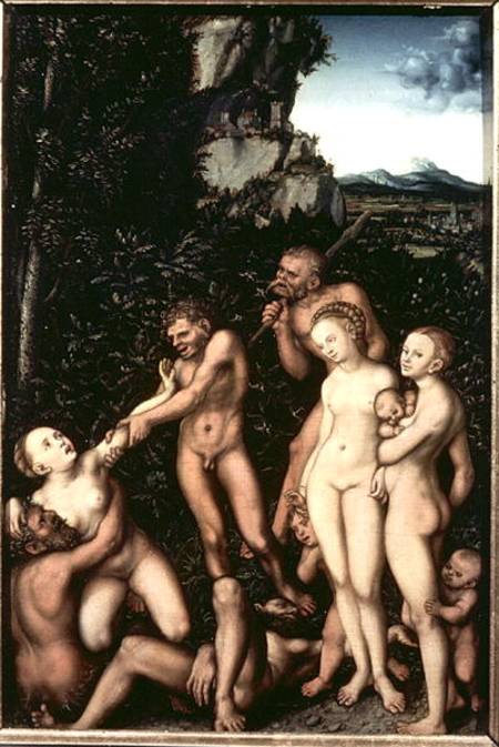 Fruits of Jealousy a Lucas Cranach il Vecchio