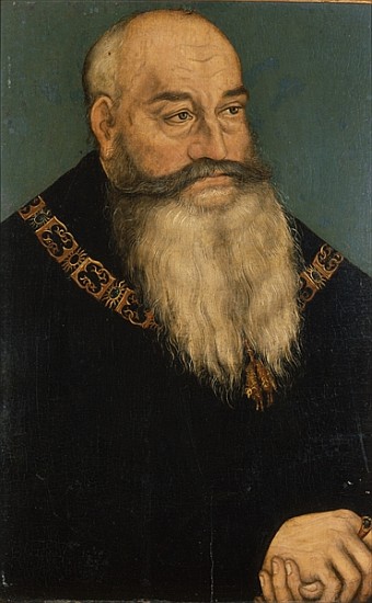 George the bearded a Lucas Cranach il Vecchio