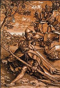 The St. Christophorus. a Lucas Cranach il Vecchio