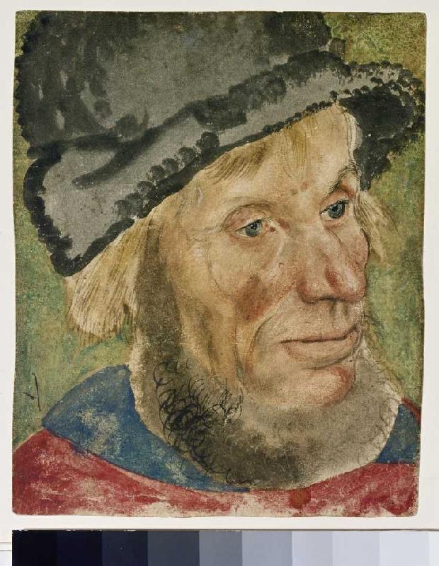 Head of a smallholder a Lucas Cranach il Vecchio