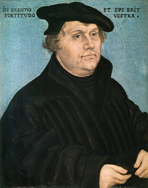 Martin Luther a Lucas Cranach il Vecchio