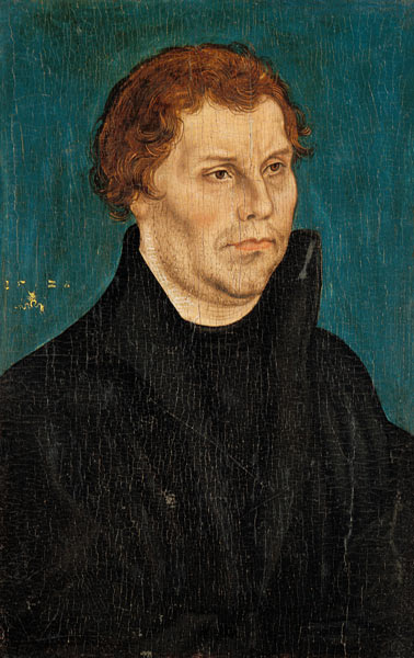 Luther portrait a Lucas Cranach il Vecchio