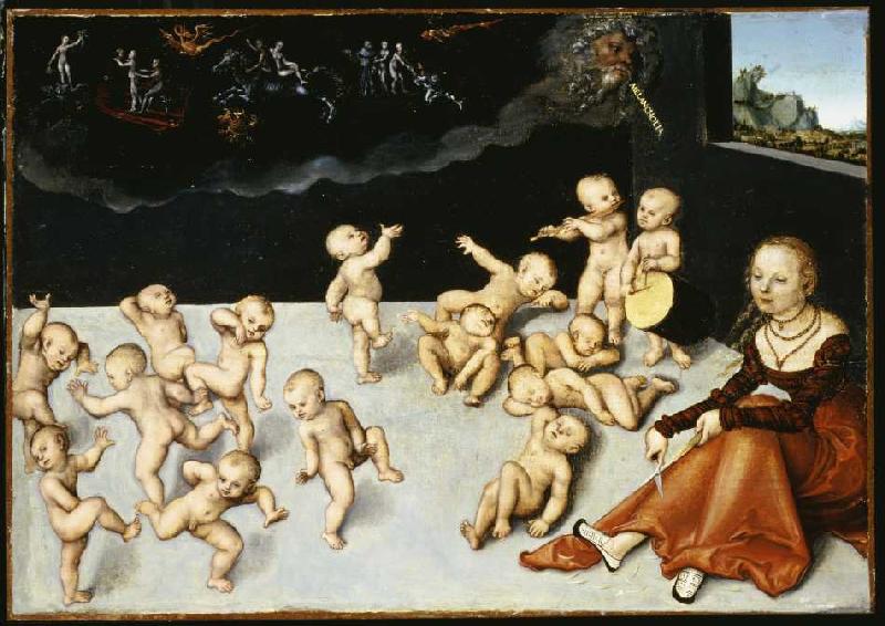 Melancholia. a Lucas Cranach il Vecchio