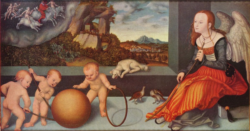Melancholy a Lucas Cranach il Vecchio