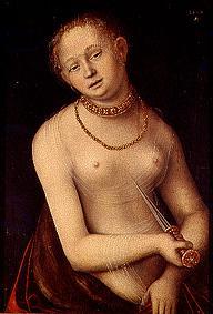 Suicide of the Lucretia. a Lucas Cranach il Vecchio