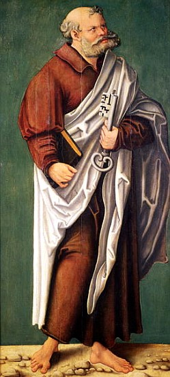 St. Peter a Lucas Cranach il Vecchio