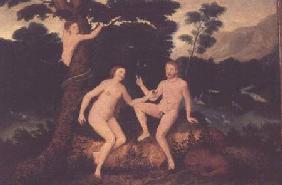 Adam and Eve in the Garden of Eden