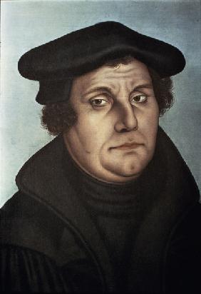 Luther,M., Portrait after Cranach