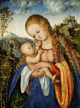 Maria with the child