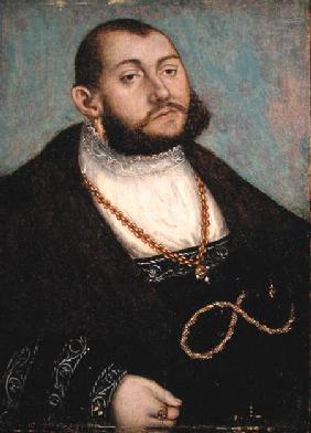 Portrait of Elector Johann Friedrich the Magnanimous (1503-53) of Saxony