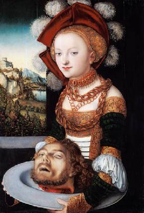 Salome with the head of Johannes.