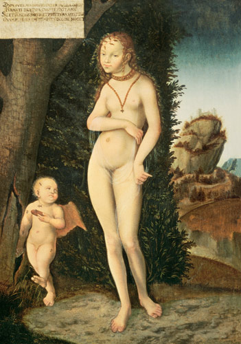 Venus with Cupid the Honey Thief a Lucas Cranach il Vecchio