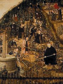 The vineyard of Mr (Martin Luther in the vineyard) Epitaph for Paulus Ebe a Lucas Cranach il Vecchio