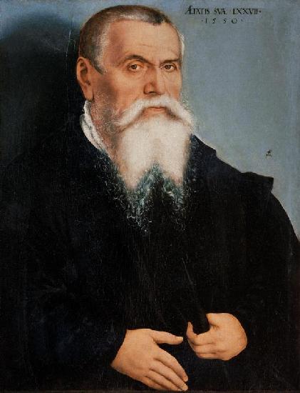 Portrait of Lucas Cranach the Elder (1472-1553)