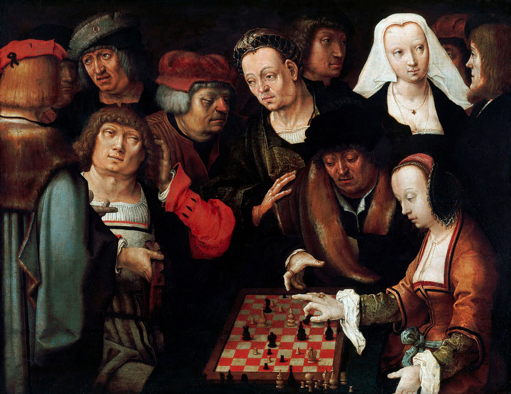 Chess Match a Lucas van Leyden