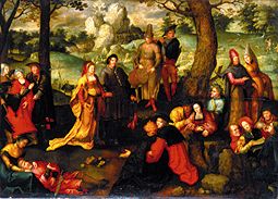 Scenes from the life of St. Maria Magdalena a Lucas van Leyden