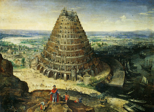 The Tower of Babel a Lucas van Valckenborch