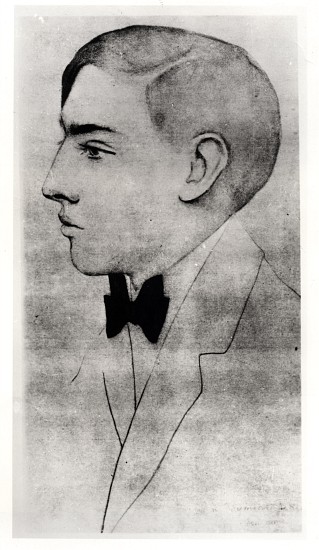 Portrait of Raymond Radiguet (1903-23) a Lucien Daudet