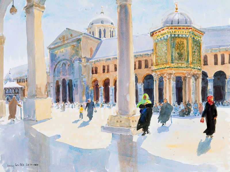 The Great Umayyad Mosque, Damascus, Syria a Lucy Willis