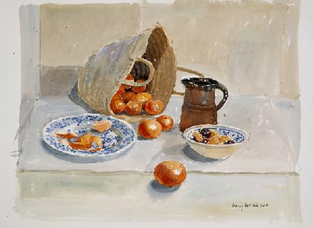 Oranges and Leach Jug