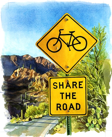 Share the Road, Gates Pass a Lucy  Masterman