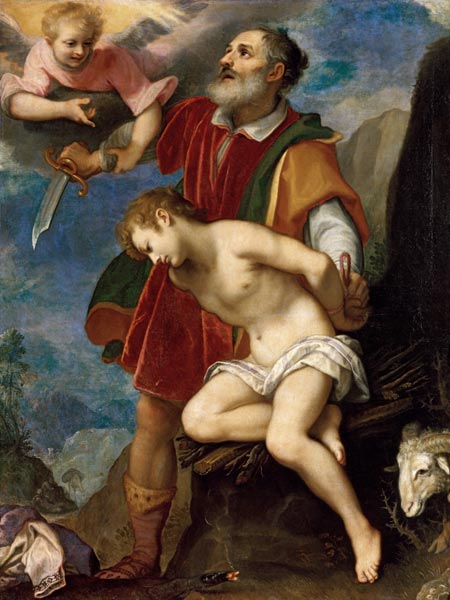The Sacrifice of Isaac a Ludovico Cardi Cigoli