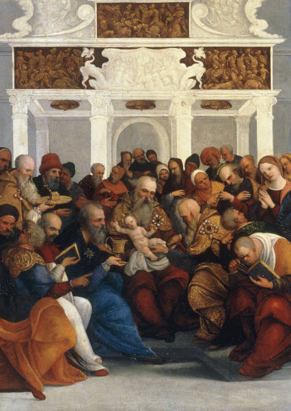 L.Mazzolino /Circumcision of Jesus/ Ptg. a Ludovico Mazzolino