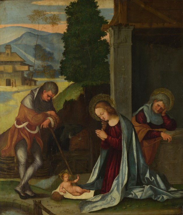 The Nativity a Ludovico Mazzolino