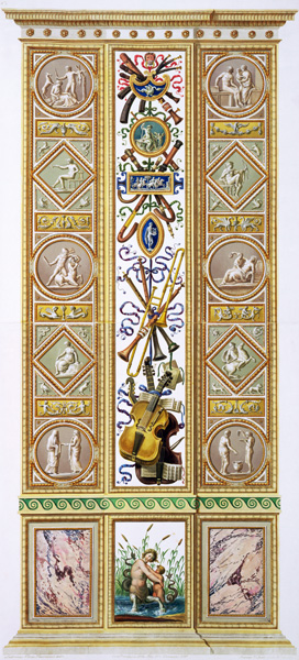 Panel from the Raphael Loggia at the Vatican, engraved by Ioannes Volpato a Ludovicus Tesio Taurinensis
