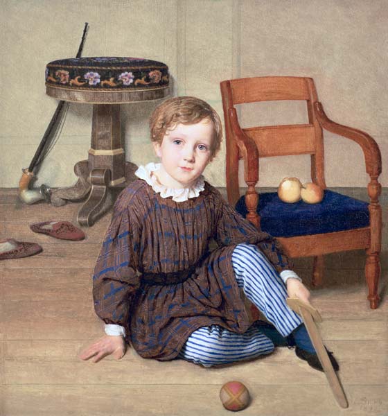 Childhood a Ludvig August Smith