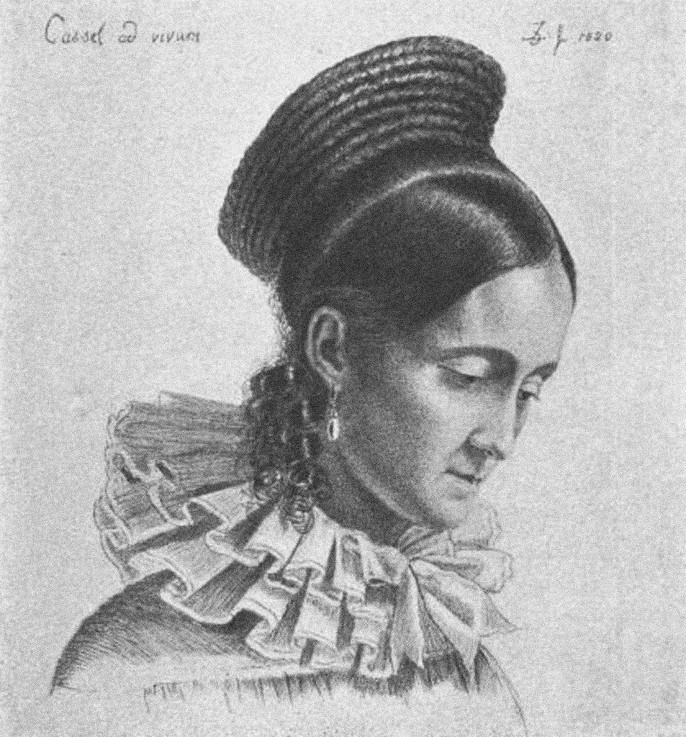 Charlotte Amalie Hassenpflug a Ludwig Emil Grimm