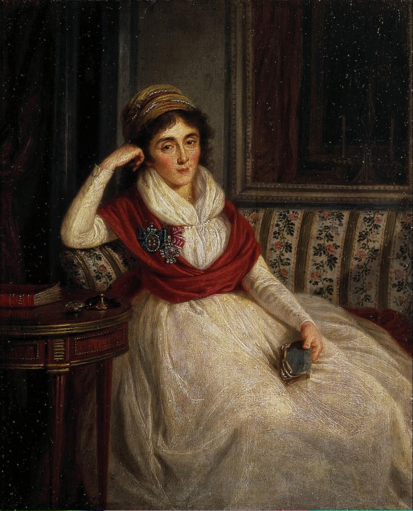 Portrait of Princess Ekaterina Ilyinichna Golenishcheva-Kutuzova (1754-1824) a Ludwig Guttenbrunn