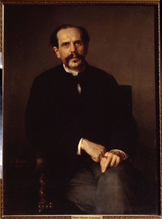 Portrait of a Man a Ludwig Knaus