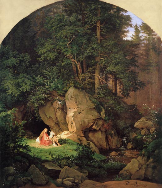 Richter / Genoveva ... / 1841 a Ludwig Richter