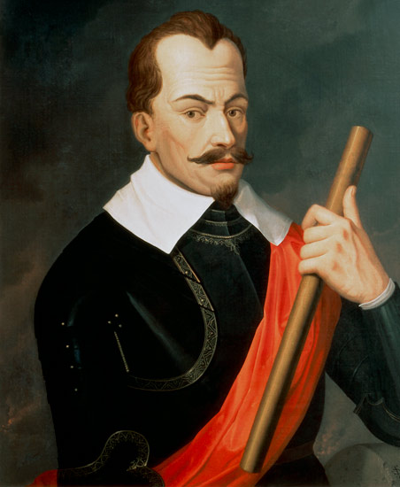 Portrait of Albrecht Wenzel Eusebius von Wallenstein (1583-1634) Duke of Friedland and Mecklenburg a a Ludwig Schnorr von Carolsfeld