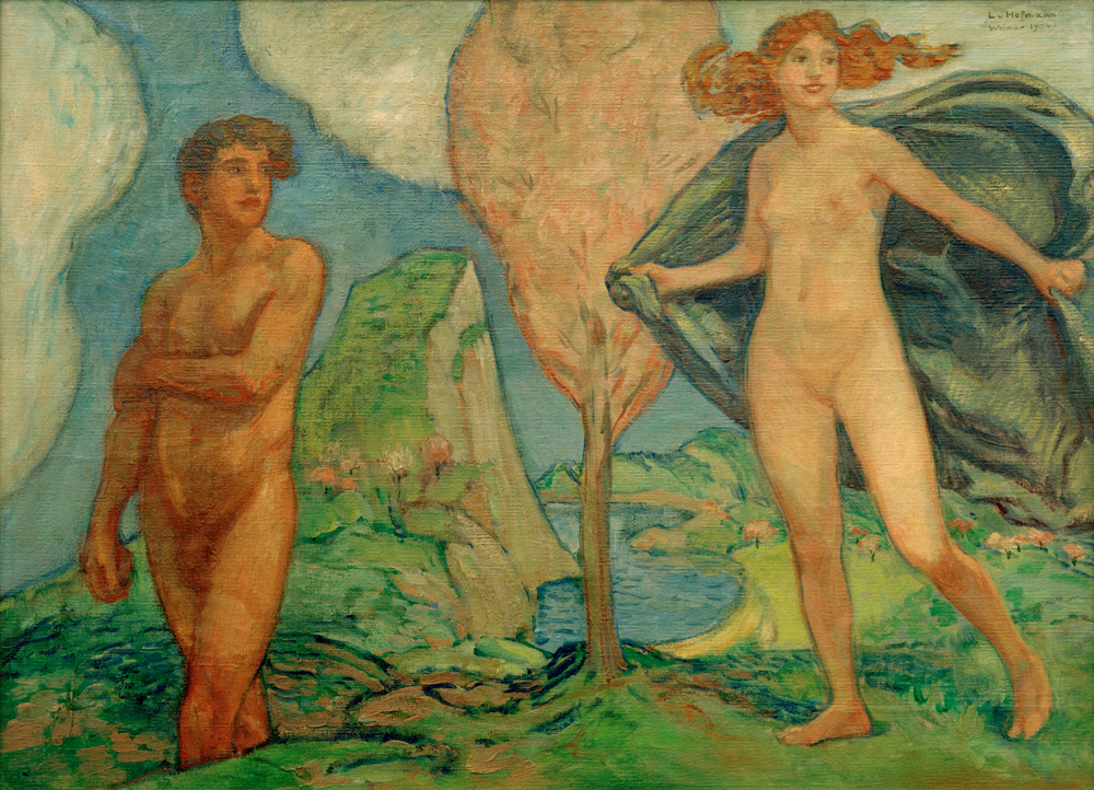 Adam und Eva a Ludwig von Hofmann